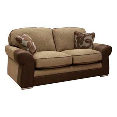 Debenhams Brown Zeta sofa bed