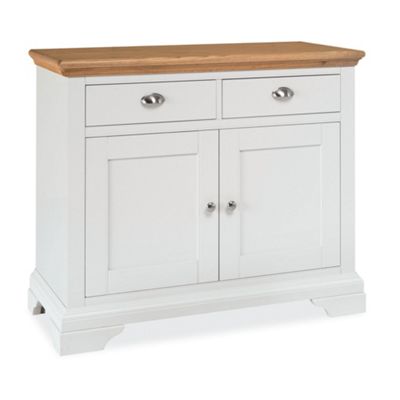 Debenhams Solid oak Hampstead two tone small sideboard