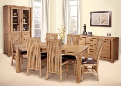 Debenhams Brussels fixed top dining table and four