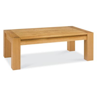 Debenhams Oak Lyon rectangular coffee table