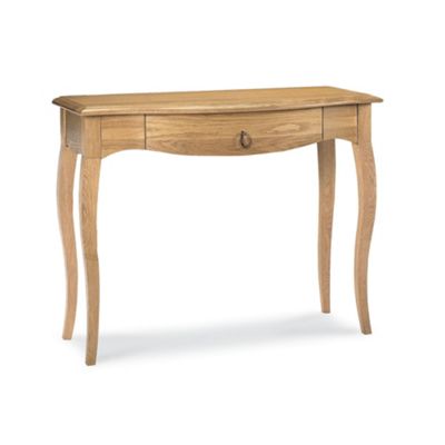 Amore oak console table