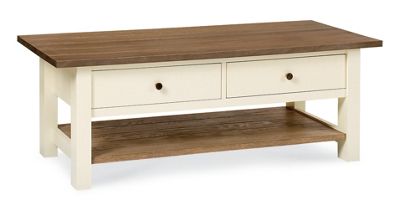Coniston two tone coffee table