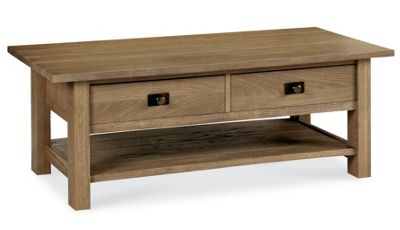 Coniston smoky oak coffee table