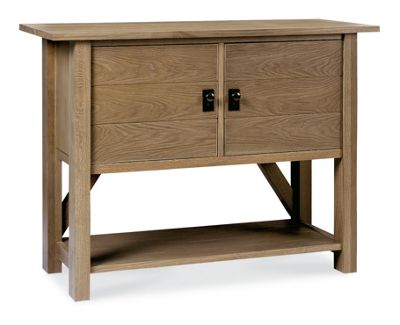 Debenhams Coniston smoky oak narrow sideboard