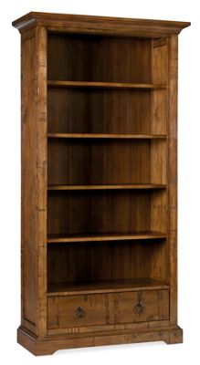 Light Toledo wide bookcase