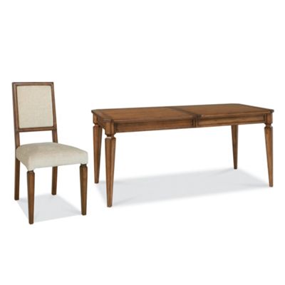 Debenhams Oak Sophia large extending dining table with