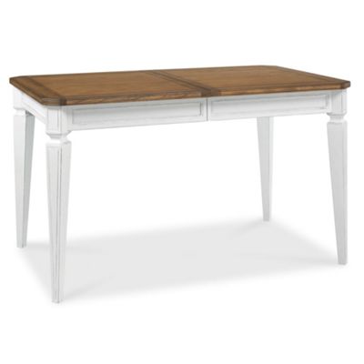 Debenhams Two tone oak Sophia extending dining table