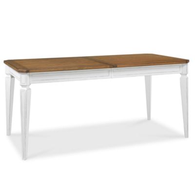 Two tone oak Sophia large extending dining table