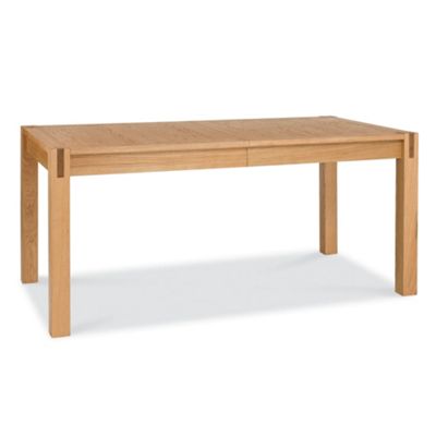 Debenhams Oak Studio large extending dining table