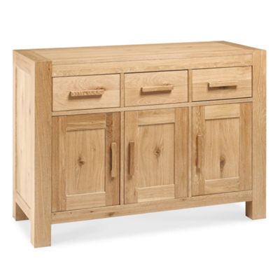 Debenhams Washed oak Lyon small sideboard