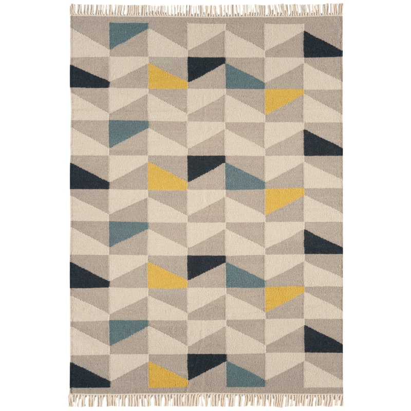 Debenhams - Yellow Wool 'Geo Kelim' Rug Review