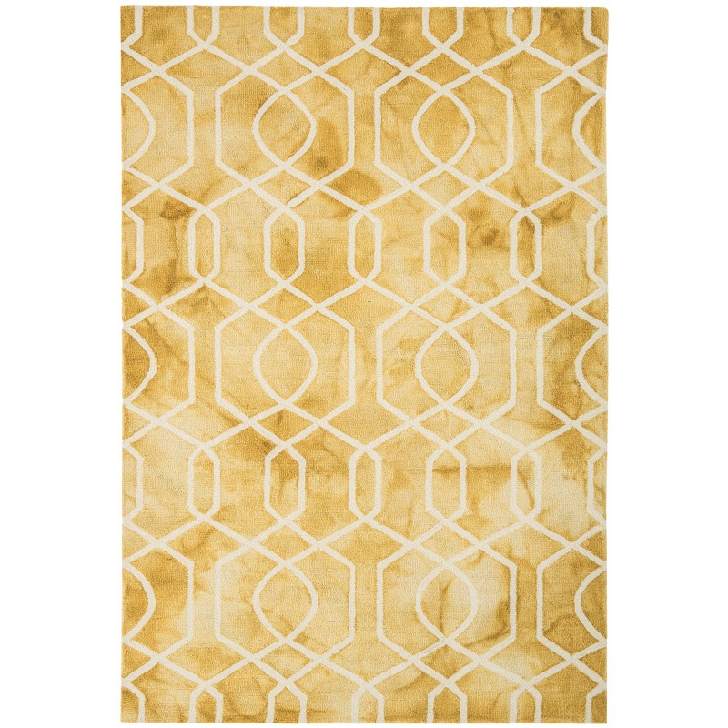 Debenhams - Yellow Wool 'Fresco Trellis' Rug Review