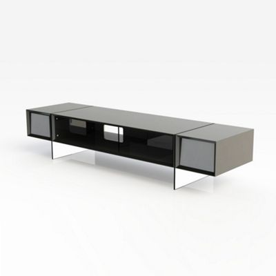 Black Yatia large television stand