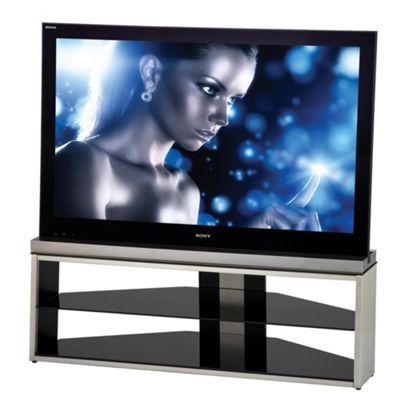 Alphason Silver Tensai small television stand