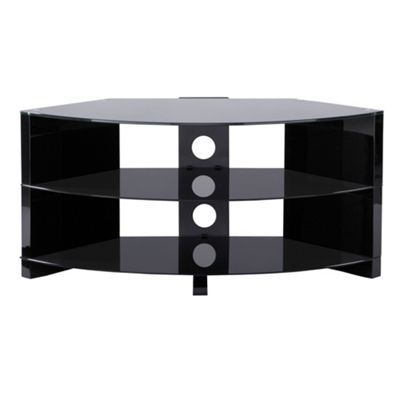 Alphason Black Arete large television stand