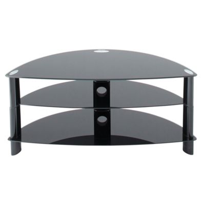 Alphason Black Revelation large television stand