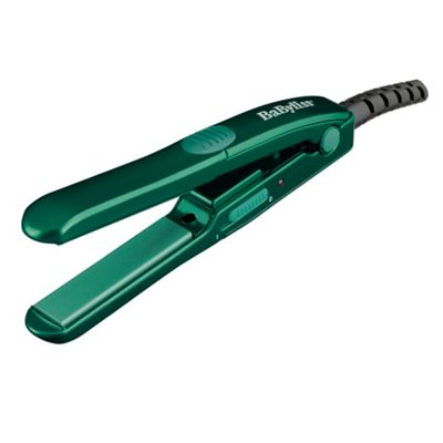 Mini green Nano hair straightener