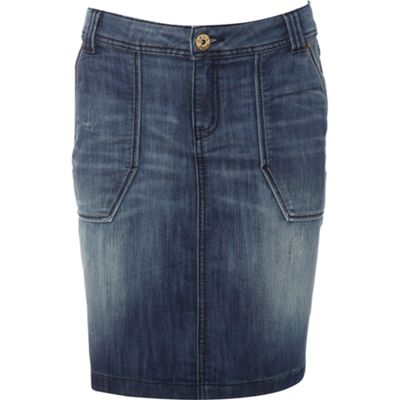 Oasis Pale Blue triple sapphire skirt