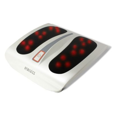 White shiatsu foot massager