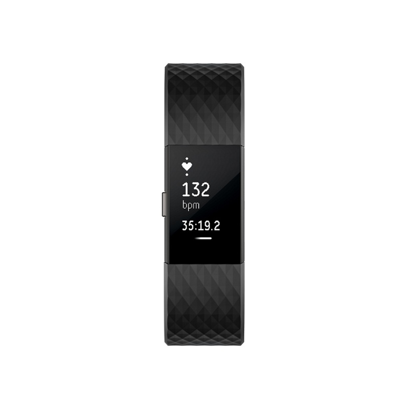 Fitbit - Gunmetal 'Charge 2' Small Wireless Activity And Heart Rate Tracker Fb407gmbks-Eu Review