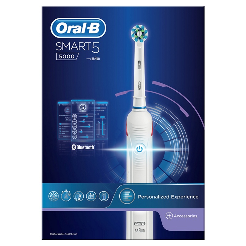 Oral B Pro 5000 Smartseries Power Rechargeable Electric Toothbrush With Bluetooth 74455 Review 