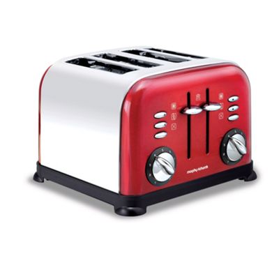 Morphy Richards Red 4 slice toaster: 44732