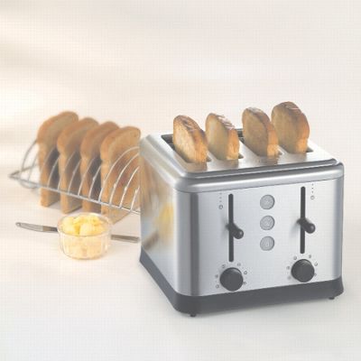 Four slice turin toaster - TTM403