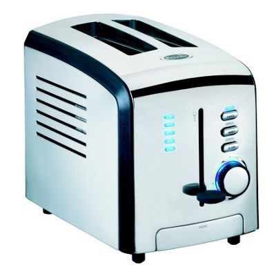 Stainless steel two slice toaster - VTT125