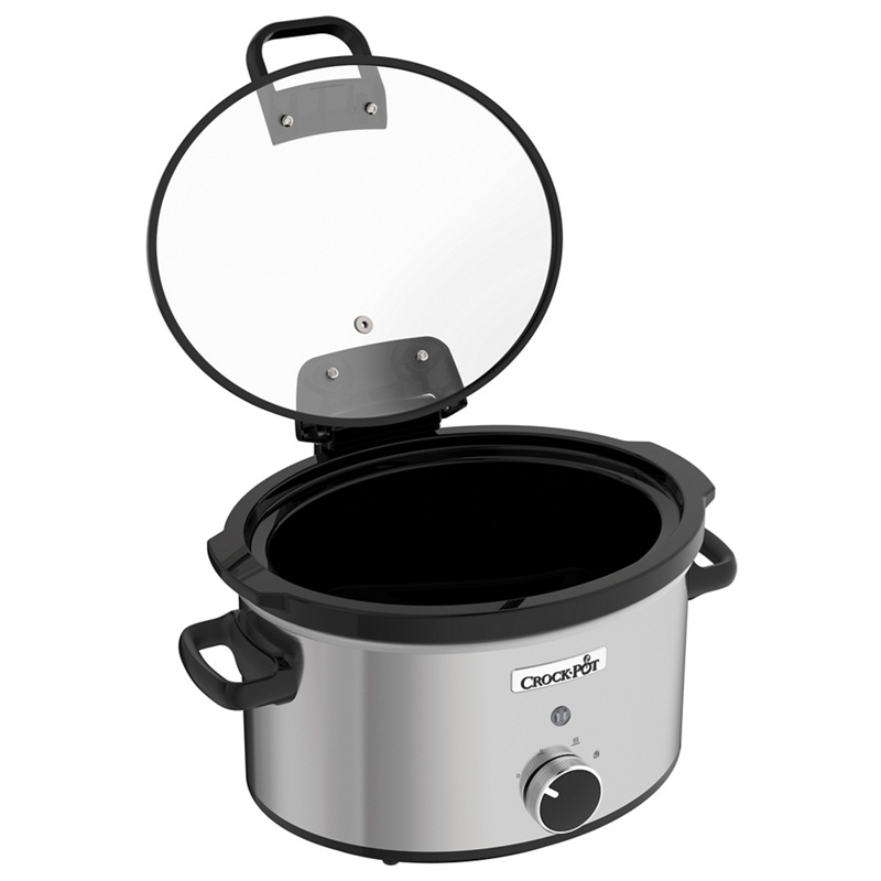 Crock-Pot - Stainless Steel Hinged Lid 3.5L Slow Cooker - Csc044 Review