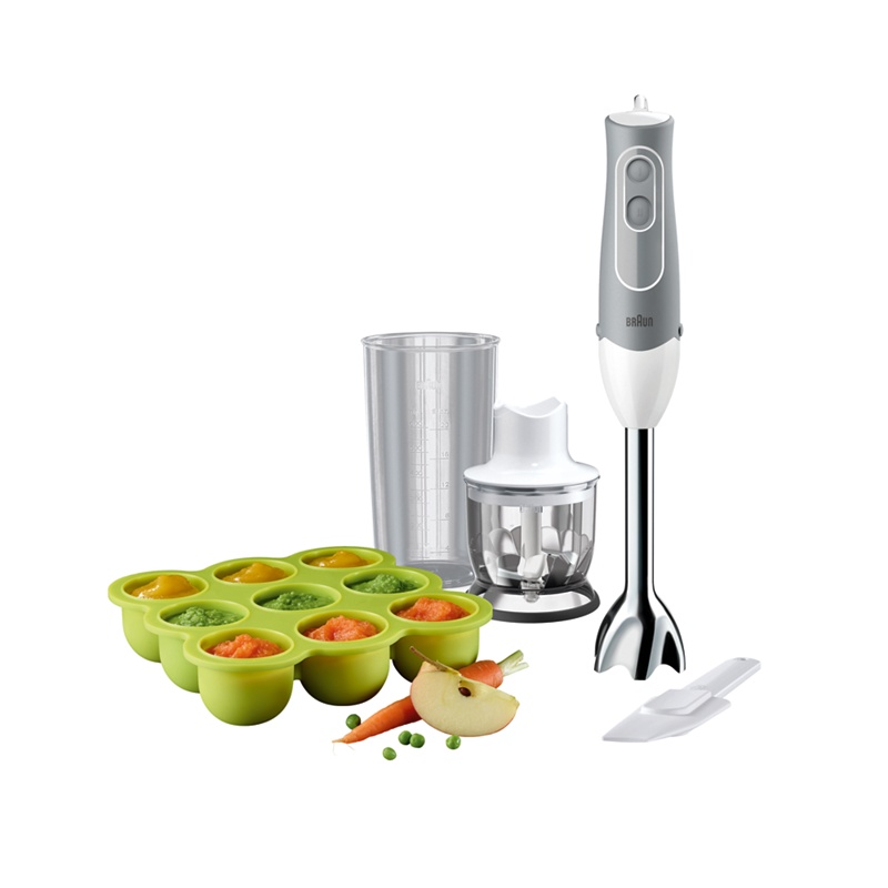 Braun - White And Grey 'Multiquick 5' Baby Hand Blender Mq523 Review