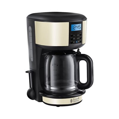 Russell Hobbs Cream Legacy filter coffee maker 20683 Debenhams