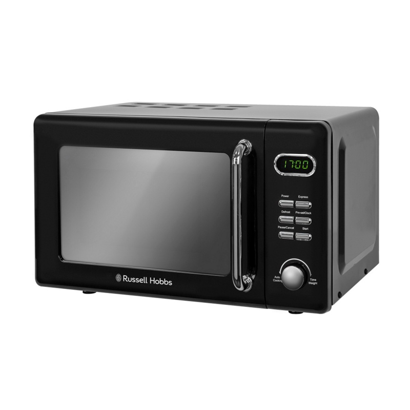 Russell Hobbs - Black 'Retro' Digital Microwave Rhretmd706b Review