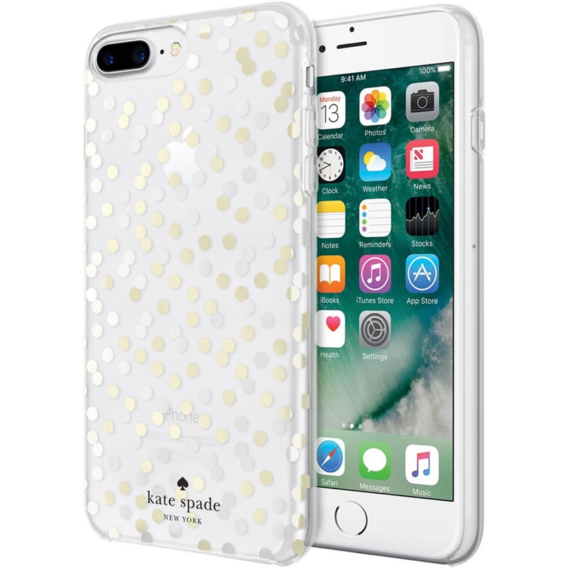 Kate Spade - Confetti Dot Silver New York Protective Hardshell Case For Iphone 7 Ks-Gftset-019 Review