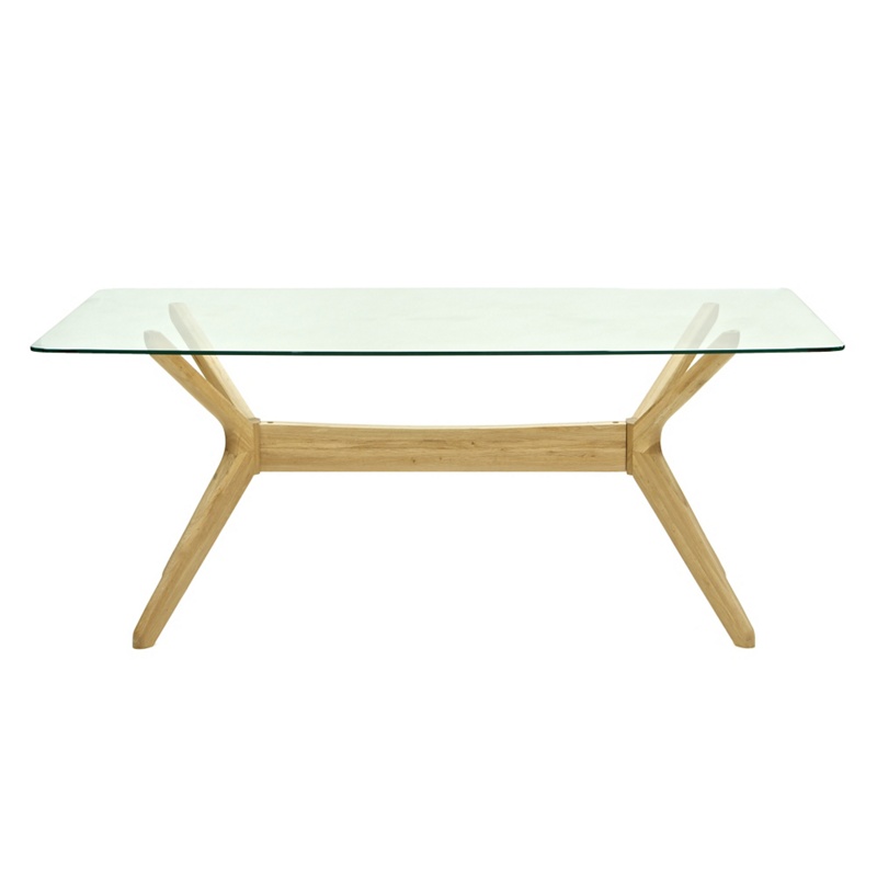 Willis & Gambier - Oak 'Willow' Glass-Top Table Review