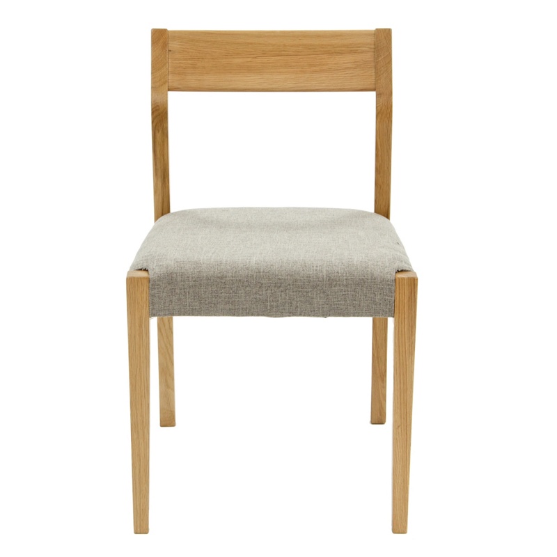 RJR.John Rocha - Pair Of Oak 'Efni' Chairs With Light Grey Seat Pads Review