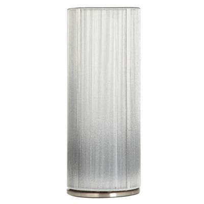 Silver string table lamp