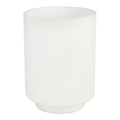 Ben de Lisi White glass table lamp