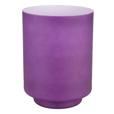 Ben de Lisi Purple glass table lamp