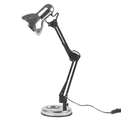 Present Time Silver Hobby desk lamp