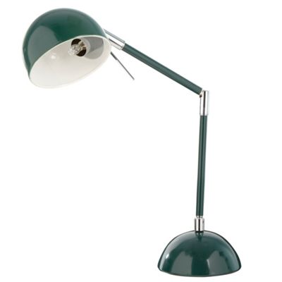 Teal table lamp