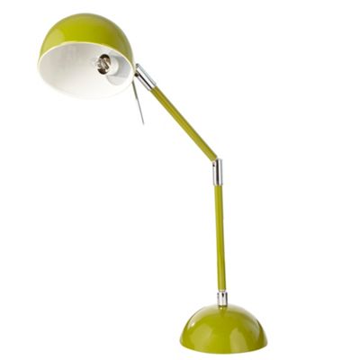Green table lamp