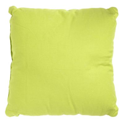 Green cotton cushion