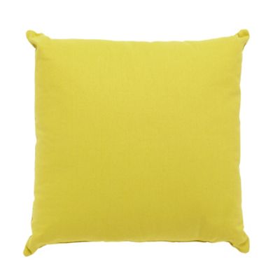 Green plain cotton cushion