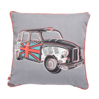 Grey Taxi cushion