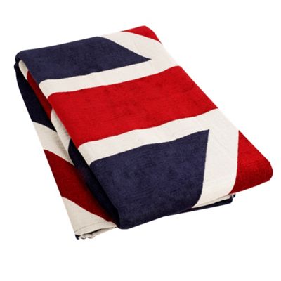 Union Jack throw