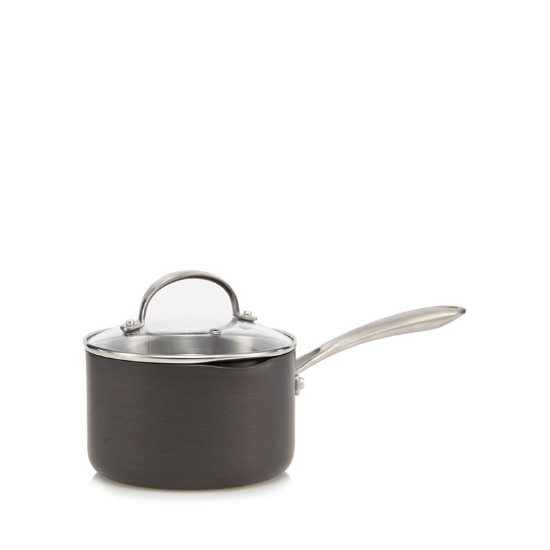 Home Collection - Hard Anodised 18Cm Non-Stick Sauce Pan Review