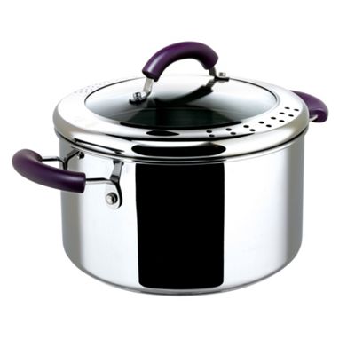This Morning by Prestige stainless steel 24cm stock pot