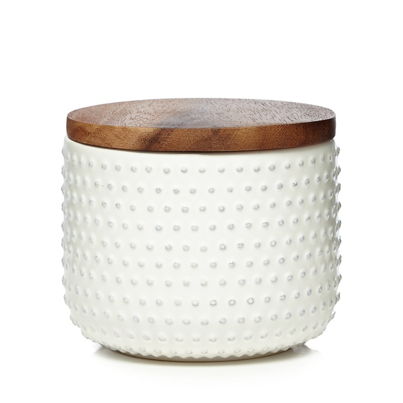 Home Collection - Off White 'Stockholm' Textured Storage Jar Review