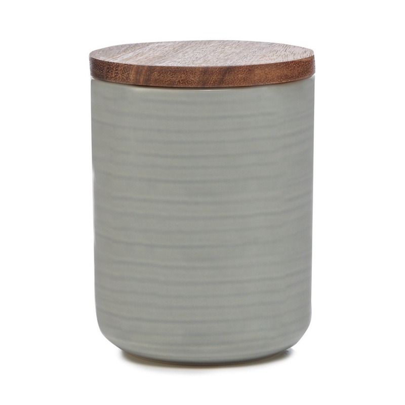 Home Collection - Grey 'Stockholm' Textured Medium Storage Jar Review