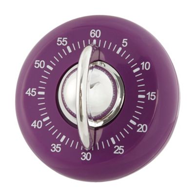 Purple retro timer